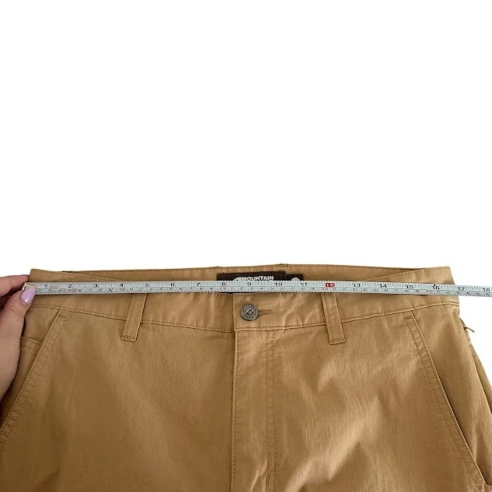 Mountain Khakis Khaki Cavern Classic Fit Cotton Nylon Cargo Pants Mens 32 x 34‎ - Picture 4 of 5